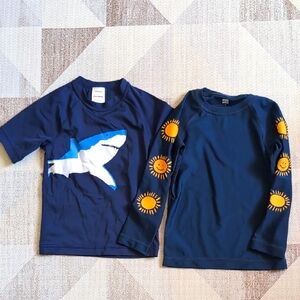 Hanna Anderson and Tea Collection Rashguards Size 4